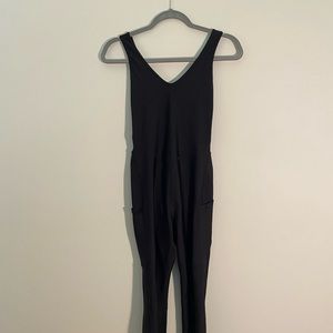Black Athletic Jumpsuit